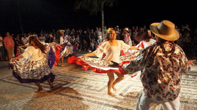 notícia: Grupo Paranativo apresenta espetáculo de danças regionais na Estação