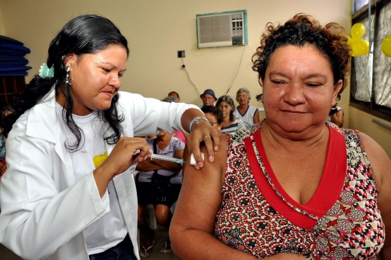 notícia: Campanha contra a gripe já vacinou 50% da meta no Pará