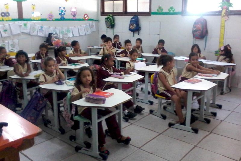 notícia: Escola estadual Pratinha II segue com atividades normalmente