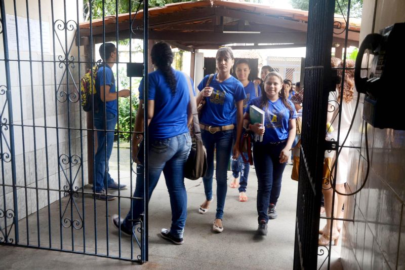 notícia: Escolas estaduais na região metropolitana de Belém retomam atividades