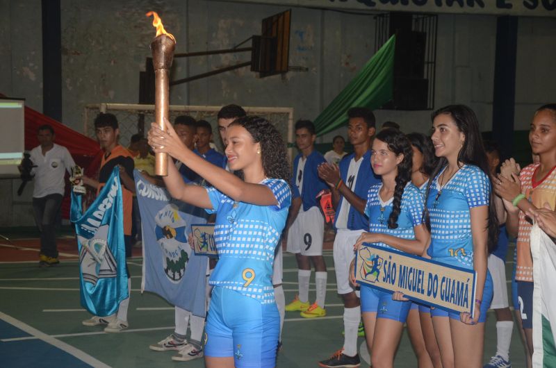 notícia: São Miguel do Guamá recebe regional dos Jogos Estudantis do Pará