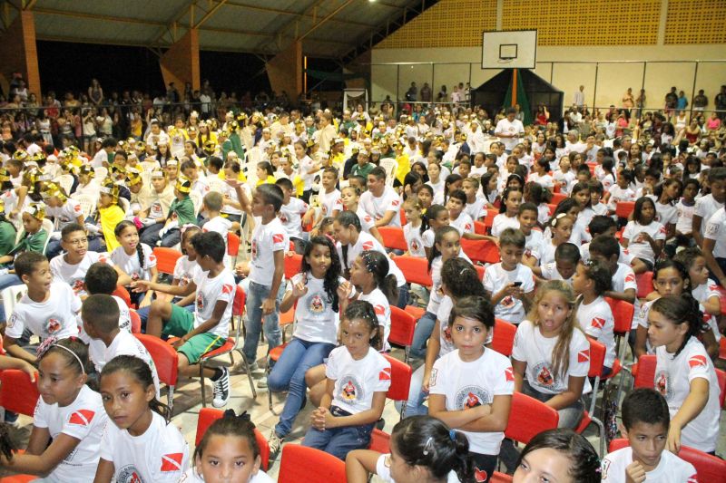 notícia: Alunos do Proerd encerram semestre de atividades em Tucuruí