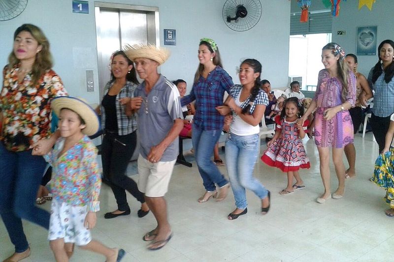 notícia: Hospital de Clínicas faz festa junina para crianças internadas