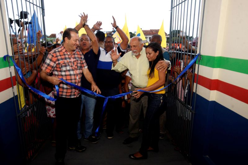 notícia: Governo do Estado inaugura obras em Santa Luzia do Pará