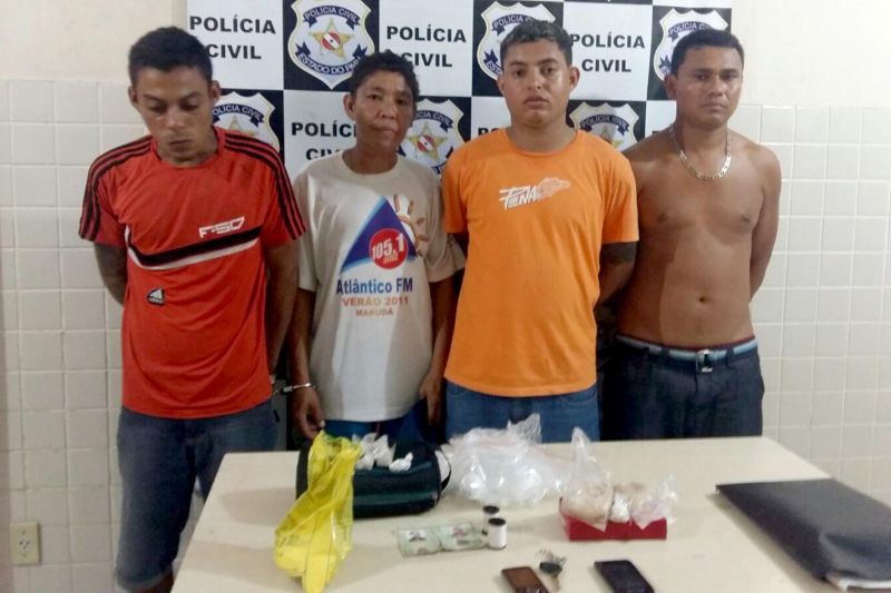 notícia: Polícia Civil autua cinco envolvidos em tráfico de drogas em Castanhal e São Caetano de Odivelas