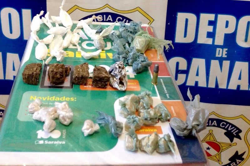 notícia: Polícias Civil e Militar prendem 10 por tráfico de drogas em Canaã dos Carajás