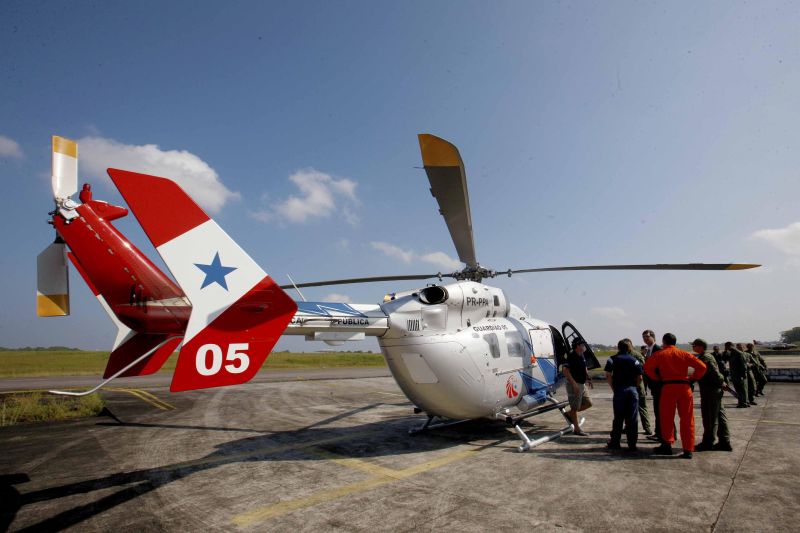notícia: Novo helicóptero do Graesp vai reforçar combate à criminalidade