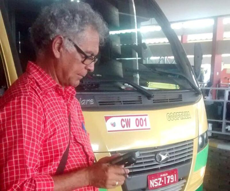 notícia: Agentes do Imetropará fiscalizam vans e micro-ônibus no Terminal Rodoviário de Belém