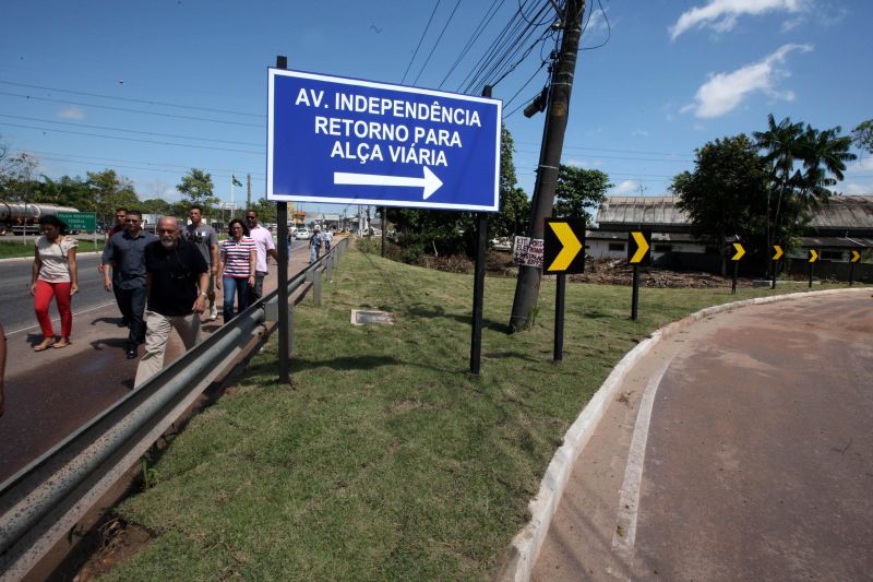notícia: Governador Simão Jatene visita obras na Avenida Independência e Utinga