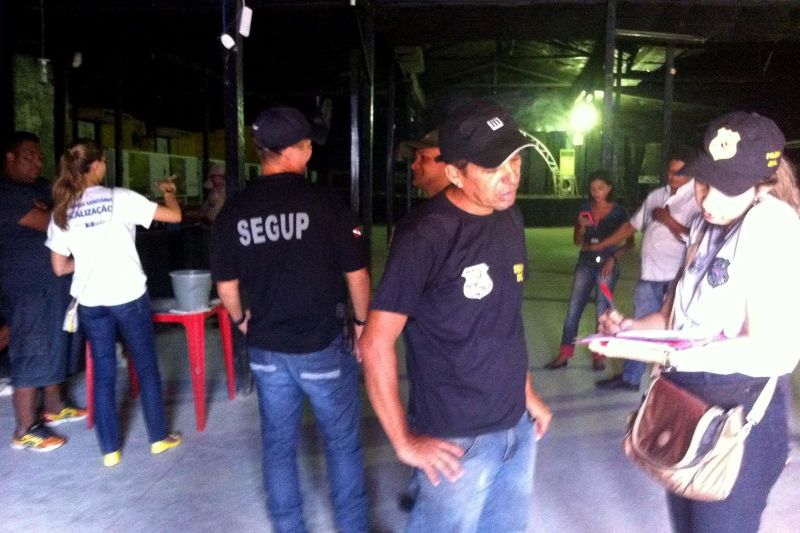 notícia: Operação de combate à criminalidade fiscaliza casas de festas em Belém