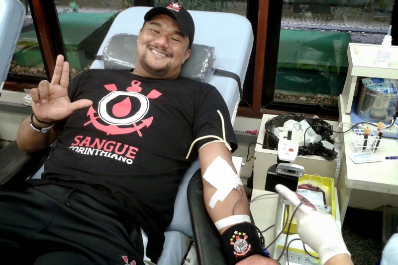 notícia: Hemopa recebe neste sábado a campanha nacional Sangue Corinthiano