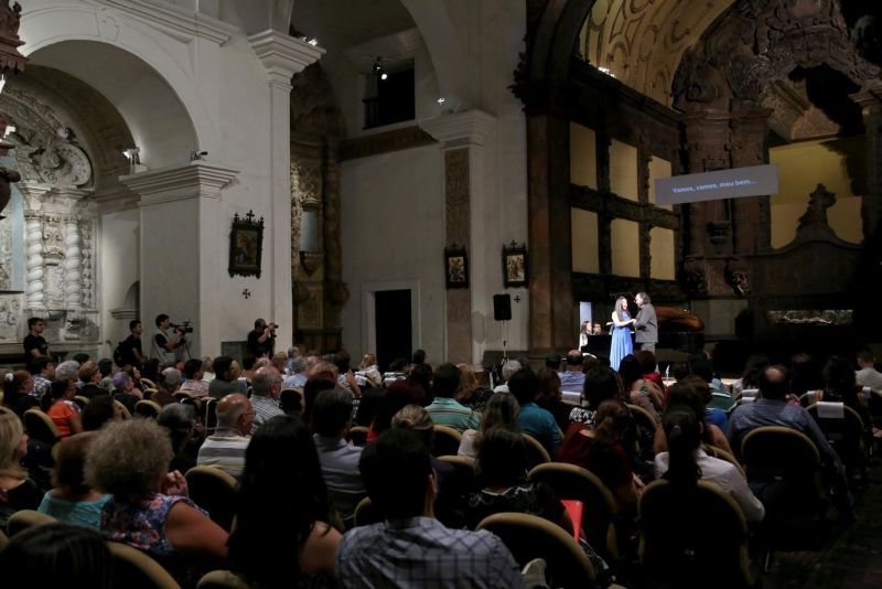 notícia: Cantores líricos paraenses em noite de aplausos na Igreja de Santo Alexandre