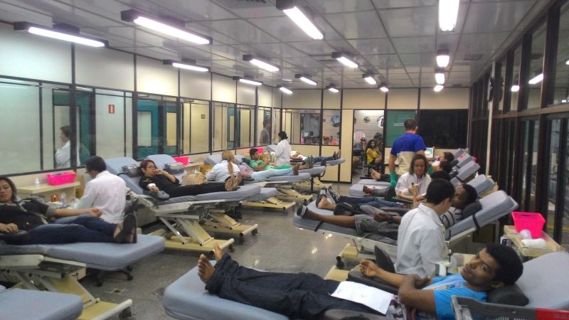 notícia: Hemopa recebe campanha de doação de sangue da Guarda da Santa