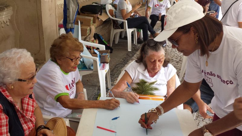 notícia: Ações de saúde em Batista Campos celebram Dia Mundial de Alzheimer