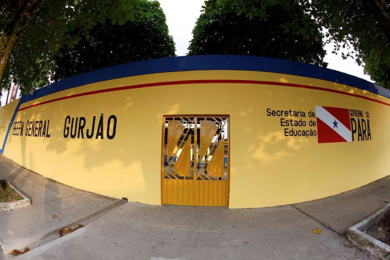 notícia: Na Cidade Velha, em Belém, estudantes ganham Escola General Gurjão totalmente revitalizada