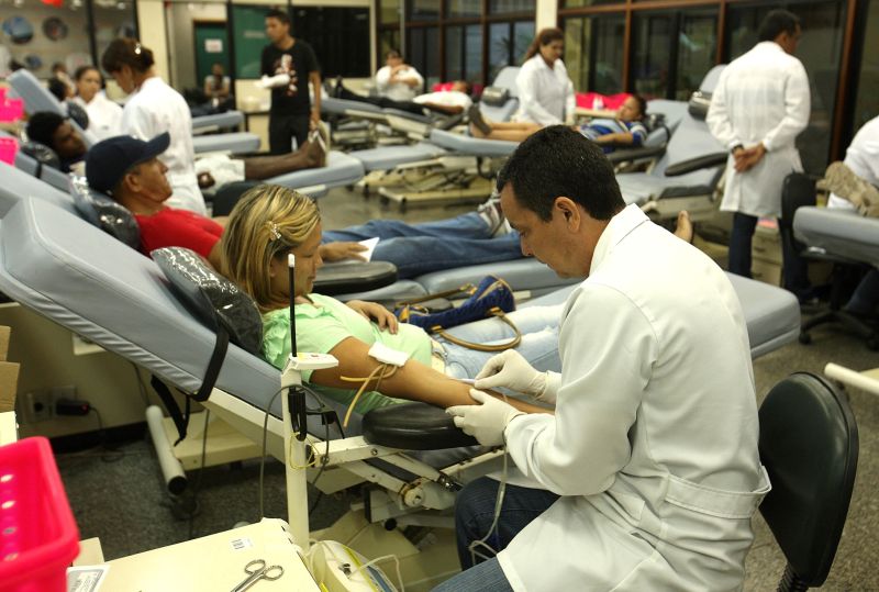 notícia: Hospital regional em Marabá incentiva doação de sangue