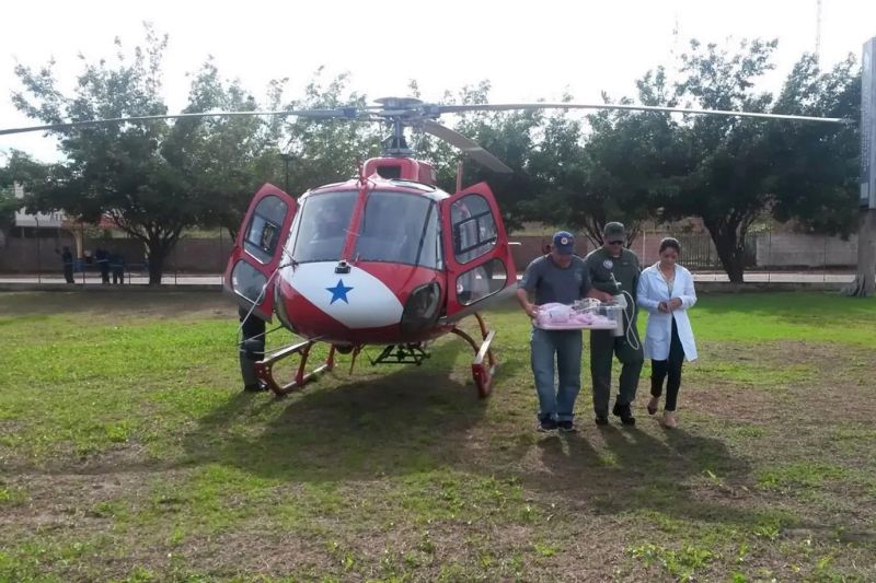 notícia: Transporte aéreo salva vidas no interior do Pará