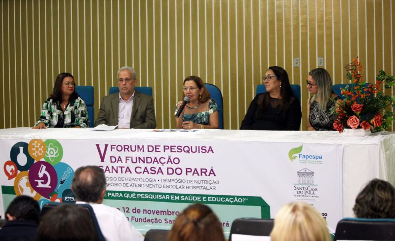 notícia: Santa Casa realiza a abertura do V Fórum de Pesquisa