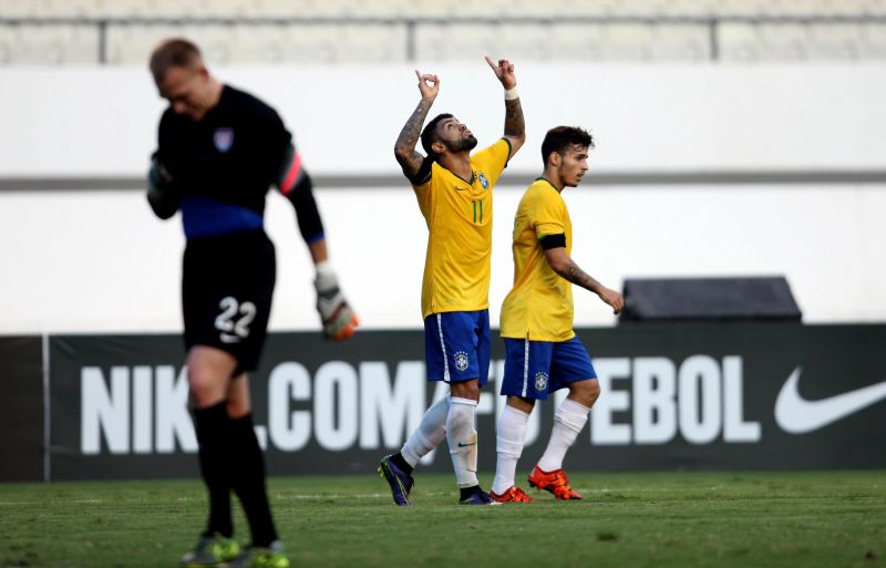 notícia: Seleção olímpica vence de goleada em jogo tranquilo no Mangueirão