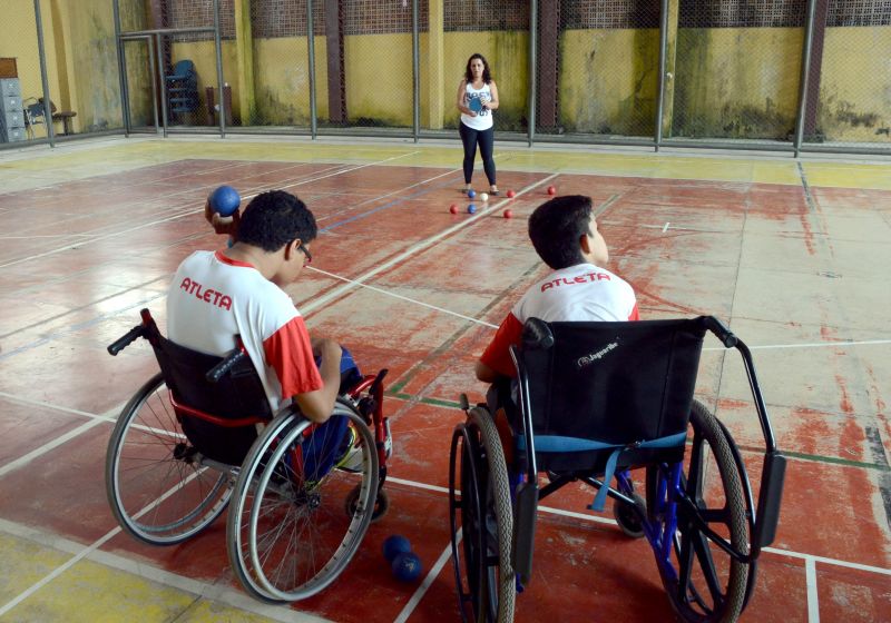 notícia: Atletas paraenses concluem treinos das Paralimpíadas Escolares 2015
