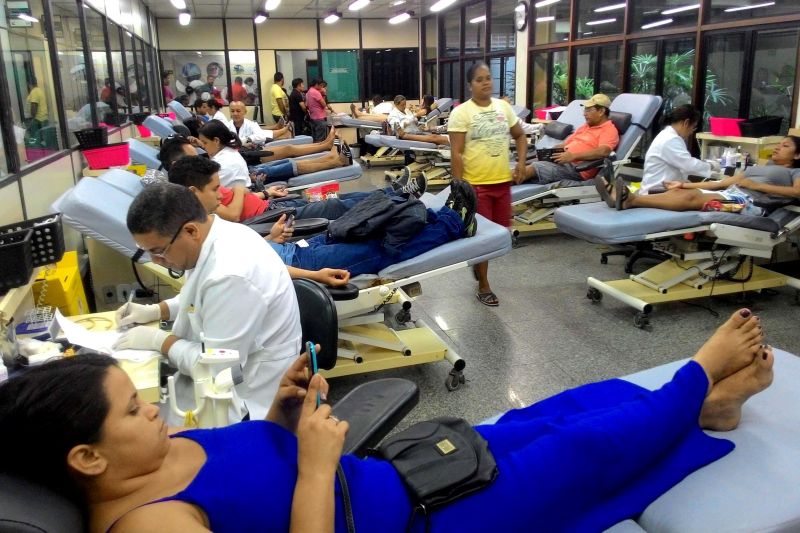 notícia: Campanha do Hemopa registra coleta de 2 mil bolsas de sangue