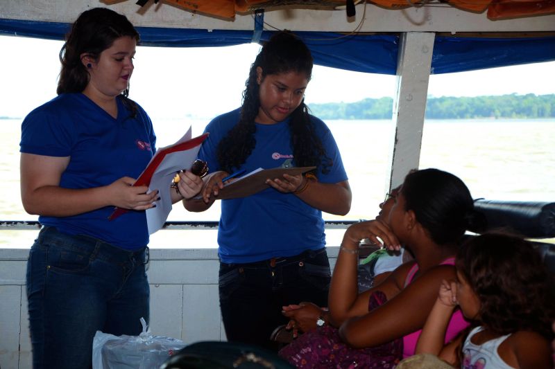 notícia: Estudantes de Icoaraci fazem levantamento turístico da Ilha de Cotijuba
