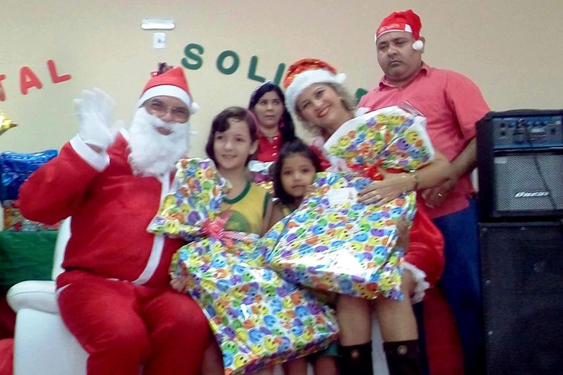 notícia: Emater celebra o Natal com crianças de Marituba 