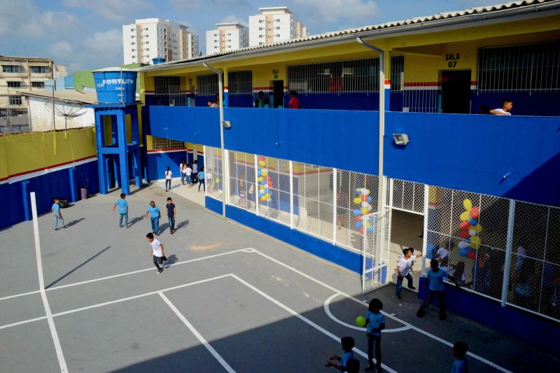 notícia: Escola “Rosalina Álvares” é reinaugurada na Sacramenta, em Belém