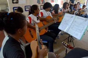 notícia: Projeto Orquestra Violão Cristão é finalista em prêmio Itaú-Unicef