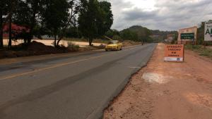 notícia: Começam as obras de modernização da PA-457 que liga Santarém à Alter-do-Chão