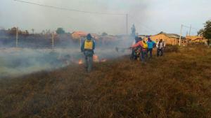 notícia: Corpo de Bombeiros treina voluntários para combater incêndios florestais