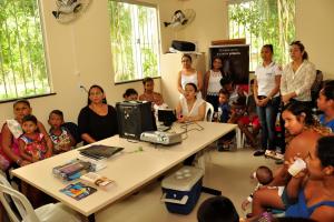 notícia: Mulheres da ilha do Combu participam de ação educativa