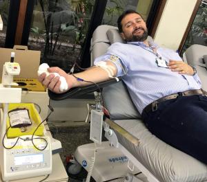 notícia: Hospital Geral de Tailândia incentiva doação de sangue