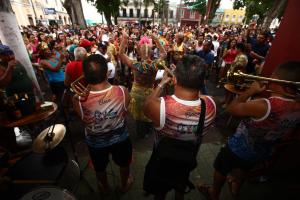 notícia: Tranquilidade marcou primeiro domingo de folia na Cidade Velha