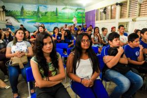 notícia: Escola Zulima Vergolino intensifica debates sobre direitos humanos