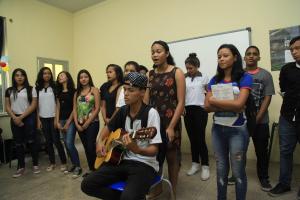 notícia: Escola Benjamin Constant discute direitos humanos em projeto da Sejudh
