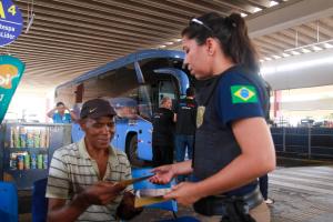 notícia: Terminais de Belém recebem ações de combate ao trabalho escravo