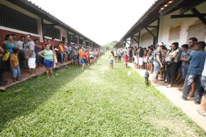 notícia: Comunidades rurais de Alenquer recebem mutirão de vacinação contra febre amarela