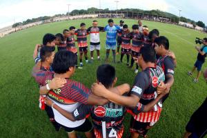 notícia: Gavião Kyikatejê Futebol Clube dá exemplo de determinação através do esporte