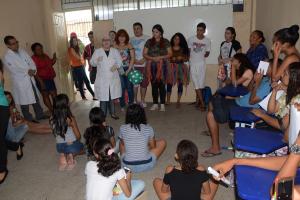 notícia: Pacto pela Educação leva ação social à Escola Aníbal Duarte