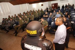 notícia: Curso da PM do Pará capacita 35 soldados para atuar no Choque