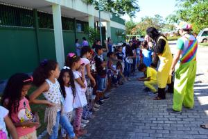notícia: Dia da Educação Ambiental teve atividades lúdicas destinadas às crianças