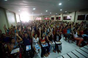 notícia: Estudantes de Abaetetuba recebem a Caravana Pro Paz Enem