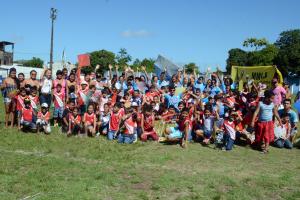 notícia: Festival de Pipas orienta estudantes e pais contra acidentes