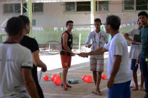 notícia: Seduc promove oficina de badminton durante os JEPs em Marabá