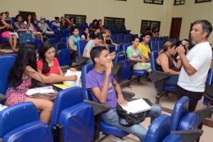 notícia: Estudantes de Outeiro participam do "aulão" Pro Paz