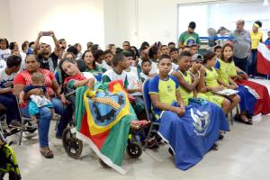 notícia: Paralimpíada Escolar reúne 275 alunos-atletas de vários municípios em Belém
