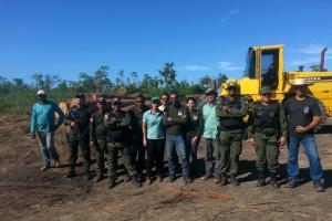notícia: Operação Arco Verde apreende madeira no sudeste do Estado