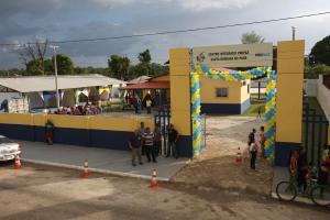 notícia: População de Santa Bárbara recebe o Centro Integrado Pro Paz