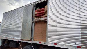 notícia: Sefa apreende caminhão com 12 mil latas de cerveja